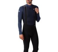 Alé Cycling Pantaloncini con Bretelle Uomo L Nero