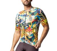 Alé Cycling Pr-e Kenia Maglia Manica Corta, Colorato, M Uomo