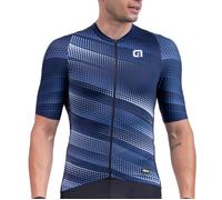 Alé Cycling Pr.r velocità Verde Maglia Manica Corta, Blu, M Uomo