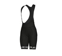 Alé Cycling Prr Strada Pantaloncini con Bretelle Donna XS Nero/Bianco