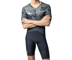 Alé Cycling R-EV1 Hive 2.0 - Tuta a maniche corte, grigio, L
