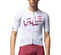 Alé Cycling Sauvage 2.0 - Maglia da Ciclismo a Maniche Corte da Uomo, in Tessuto Micro Aero & Rap Dry Carbon, vestibilità seconda Pelle, Sistema di stabilità, Maniche Tagliate al Laser, Leggera e