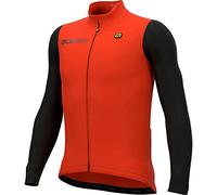 Alé Cycling Solid Fondo 2.0 Maglie a Maniche Lunghe, Ruggine, M Uomo