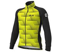 Alé Cycling Solid Sharp Giacca Uomo Nero/Giallo