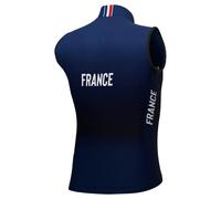 Ale Gilet Prime Federazione Francese Ciclismo Blue Navy