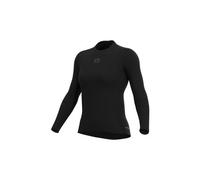 Ale grid donna maglia a manica lunga nero