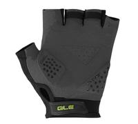 Guanti Alé Comfort nero giallo flúor - M
