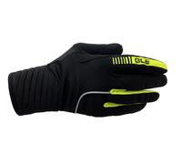 ALE' GUANTI INVERNALI WIND PROTECTION NERO GIALLO
