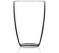 Ale Import Vaso decorativo - vetro trasparente H20 D14cm