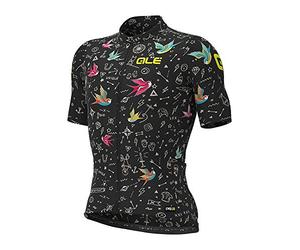 ALE L20080401.L Maglia Ss Graphics Prr Versilia, Uomo, Multicolore, L