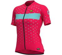 ALE L21147405.S Maglia Ss Prr Stars, Donna, Fragola/Turchese, S