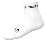 Alé - Logo Q-Skin Socks - Calze da ciclismo EU 44-47 - L bianco