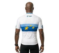 Ale Maglia A Maniche Corte Pr-s 1000 Uec Champion D´europe White / Blue