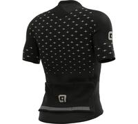 Ale Maglia ciclismo PR-R STARS nero-tortora - L