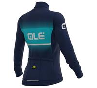 Ale Solid Blend Long Sleeve Jersey Blu L Donna