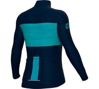 Ale Maglia A Maniche Lunghe Solid Borealis Blue