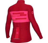 Ale Solid Borealis Long Sleeve Jersey Rosso M Donna