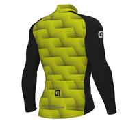 Maglia Alé Solid Sharp manica larga giallo fluo nero - M
