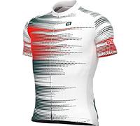 ALE' Maglia da Uomo Solid Turbo a Maniche Corte, Bianco, S