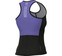 Ale Maglia Senza Maniche Color Block Violet