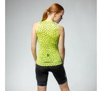 Ale Pragma Pois Sleeveless Jersey Giallo S Donna Mustard