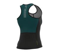 Ale Maglia Senza Maniche Solid Color Block Lagoon