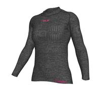 INTIMO ALE MANICA LUNGA SEAMLESS WOOL LADY UNDERWEAR NERO M - ALE_SEAMWOOLLADY_M