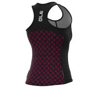 Ale Maglietta Senza Maniche Helios Black / Pink