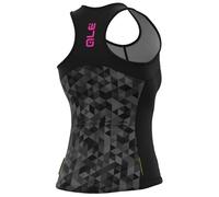 Ale Maglietta Senza Maniche Triangles Grey / Black
