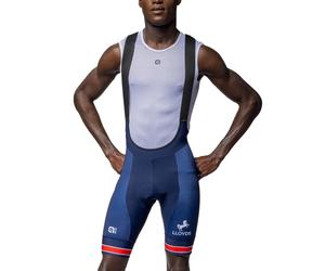 Alé Men's British Cycling Official Prime Bib Shorts XL Navy Blue