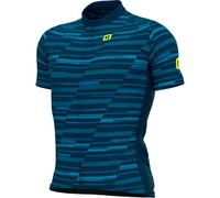Ale Step Short Sleeve Jersey Blu M Uomo