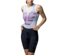 ALE' Pr.e Magic Colour Pantaloncini da Ciclismo, Nero, XL Donna