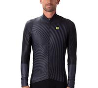 Ale Pr-r Green Digital Long Sleeve Jersey Grigio M Uomo