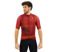 Maglia Alé PRAGMA Connect manica corta bordeaux - L