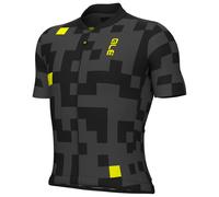 Alé - Pragma Pixel S/S Jersey - Maglietta da ciclismo M nero