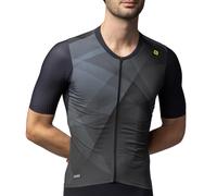 ALE' R-ev1 Sprinter Maglia da Ciclismo Uomo (Pacco da 1) L Nero