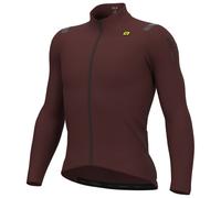 Alé - R-EV1 Warm Race L/S Jersey - Maglietta da ciclismo L marrone