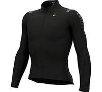 ALE' R-ev1 Warm Race Long Sleeve Maglie a Maniche Lunghe, Nero, S Uomo