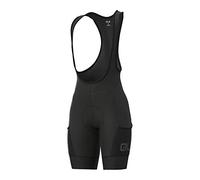 ALE Salopette Ciclismo Stones Cargo, Black, S