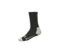 Alé Calze Ciclismo Thermo Primaloft Nero Giallo Fluo Uomo L
