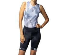 Alé Traguardo 2.0 - Pantaloncini da Ciclismo da Donna, in Tessuto Techno Power Traspirante, ad Asciugatura Rapida, Imbottitura Comfort6W, Sistema di stabilità delle Gambe, Dettagli Riflettenti, in