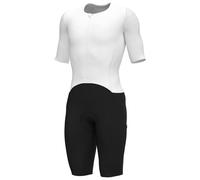 Alé - Triathlon Eagle Tri Body S/S - Tuta ciclismo intera L nero/bianco