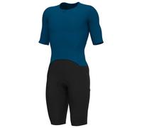 Alé - Triathlon Eagle Tri Body S/S - Tuta ciclismo intera S blu/nero
