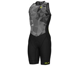 Alé - Triathlon Triple Body Sleeveless - Tuta ciclismo intera XXL nero/grigio