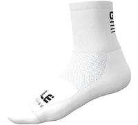 Alé - Strada 2.0 Socks - Calze da ciclismo EU 40-43 - M bianco/grigio