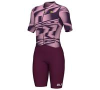 Alé - Women's Pr-E Techno Body S/S - Tuta ciclismo intera S lilla