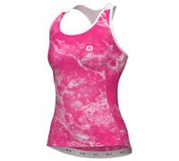 Alé - Women's Pragma Marble Tank Top - Singlet ciclismo 4XL fuchsia