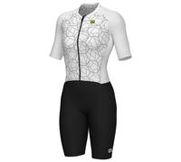 Alé - Women's Triathlon Focus Body S/S - Tuta ciclismo intera S nero/grigio