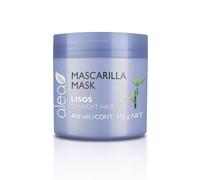 ALEA - Maschera per capelli lisci, 400 ml, con cheratina naturale ed estratto di bambù, favorisce la lisciatura e la maneggevolezza dei capelli, senza solfati e parabeni