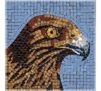 ALEA Mosaic Kit Mosaico Fai da Te, 15x15cm, Aquila
